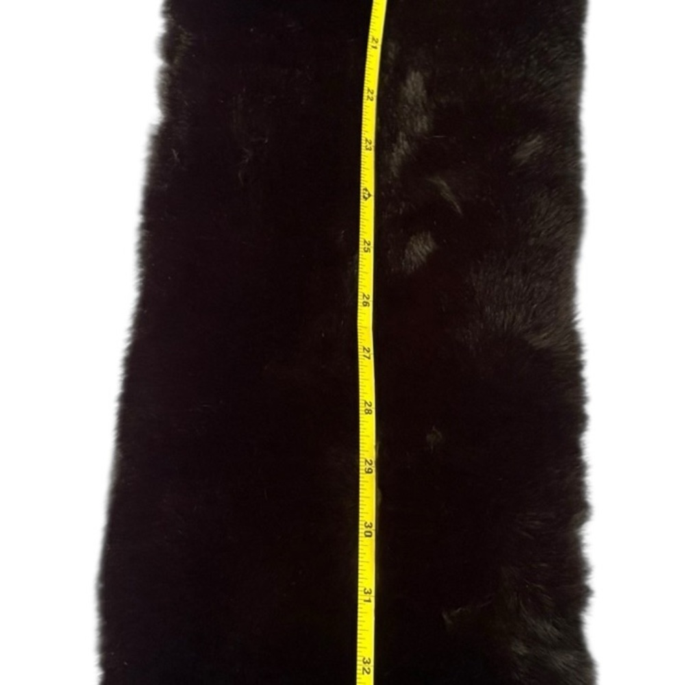 Black  Fur Scarf NEW - Picture 13 of 16